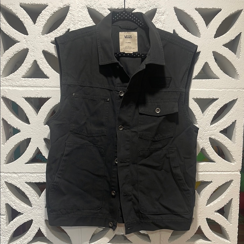 Vans Men's Charcoal Vest